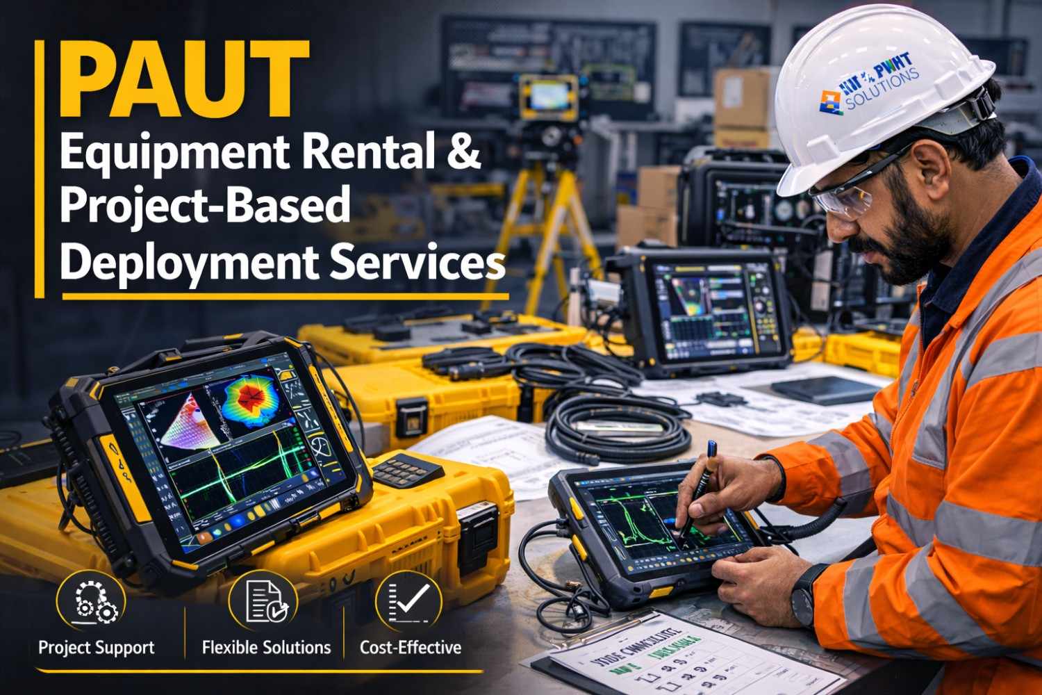 PAUT Equipment Rental And Project Based Deployment Services