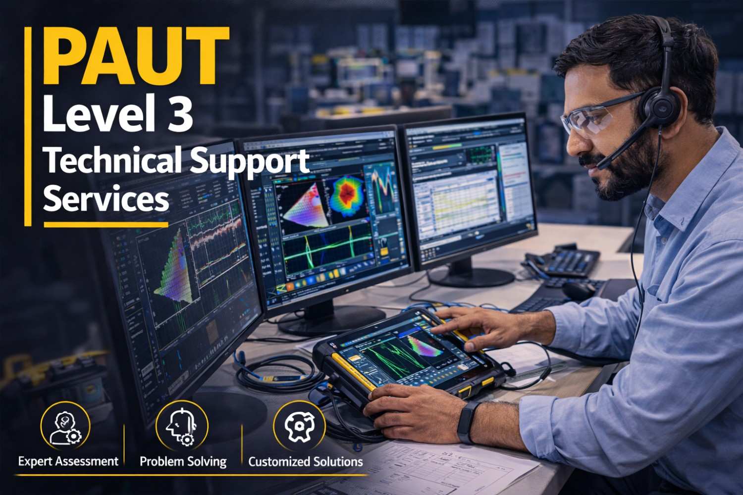 PAUT Level 3 Technical Support Services
