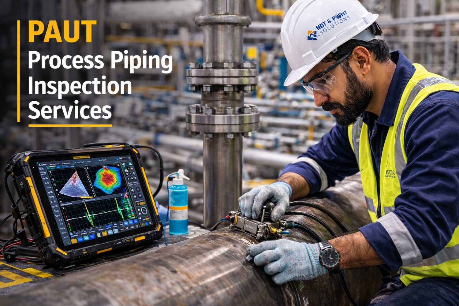 PAUT Process Piping Inspection Services