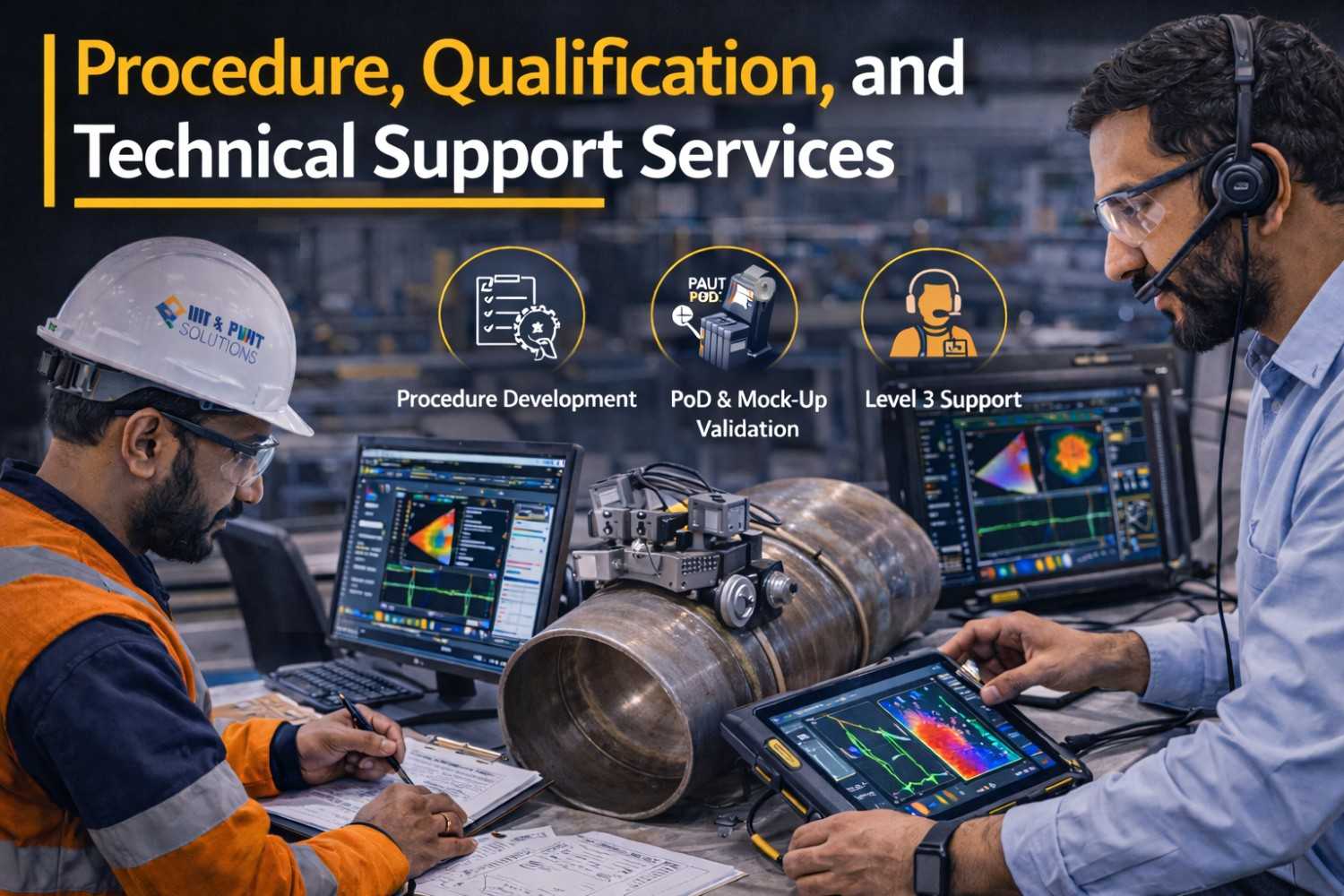 PAUT Procedure Development, Qualification And Inspection Engineering Services