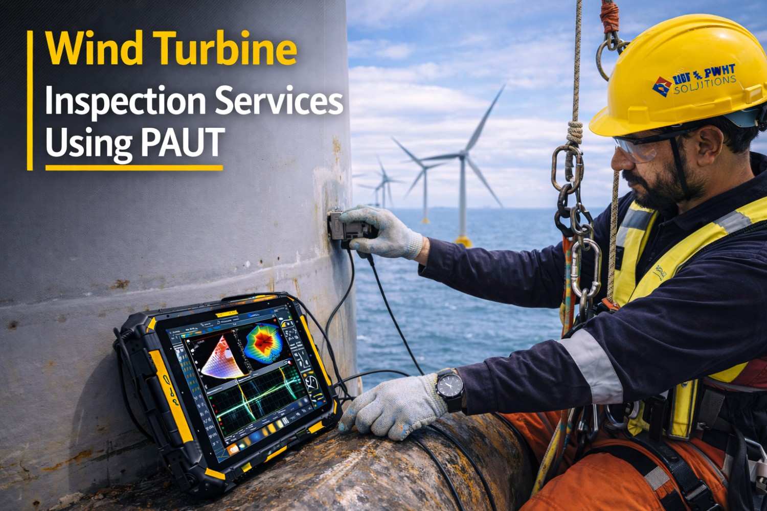 Wind Turbine Inspection Services Using PAUT