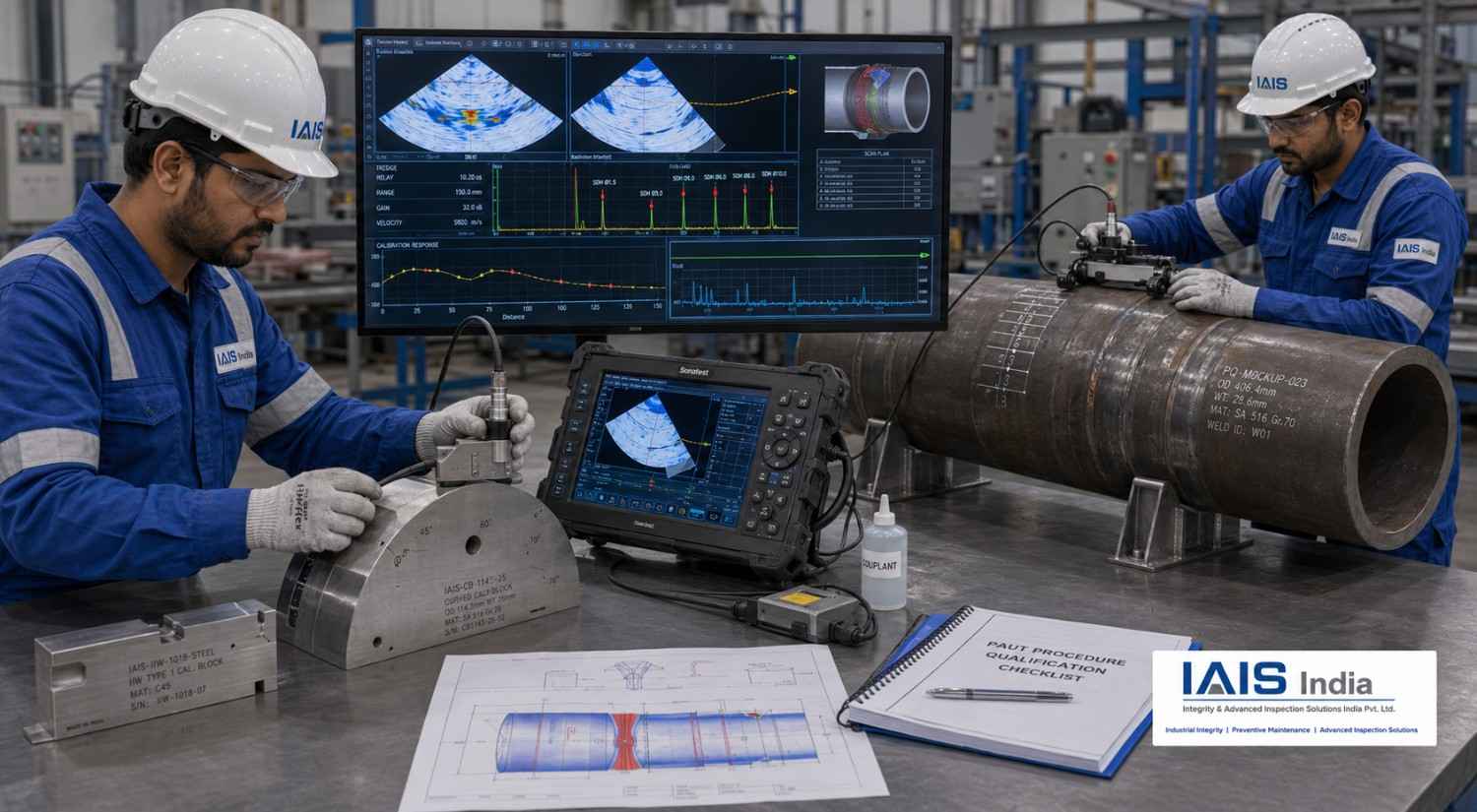 PAUT Calibration Blocks and Procedure Qualification