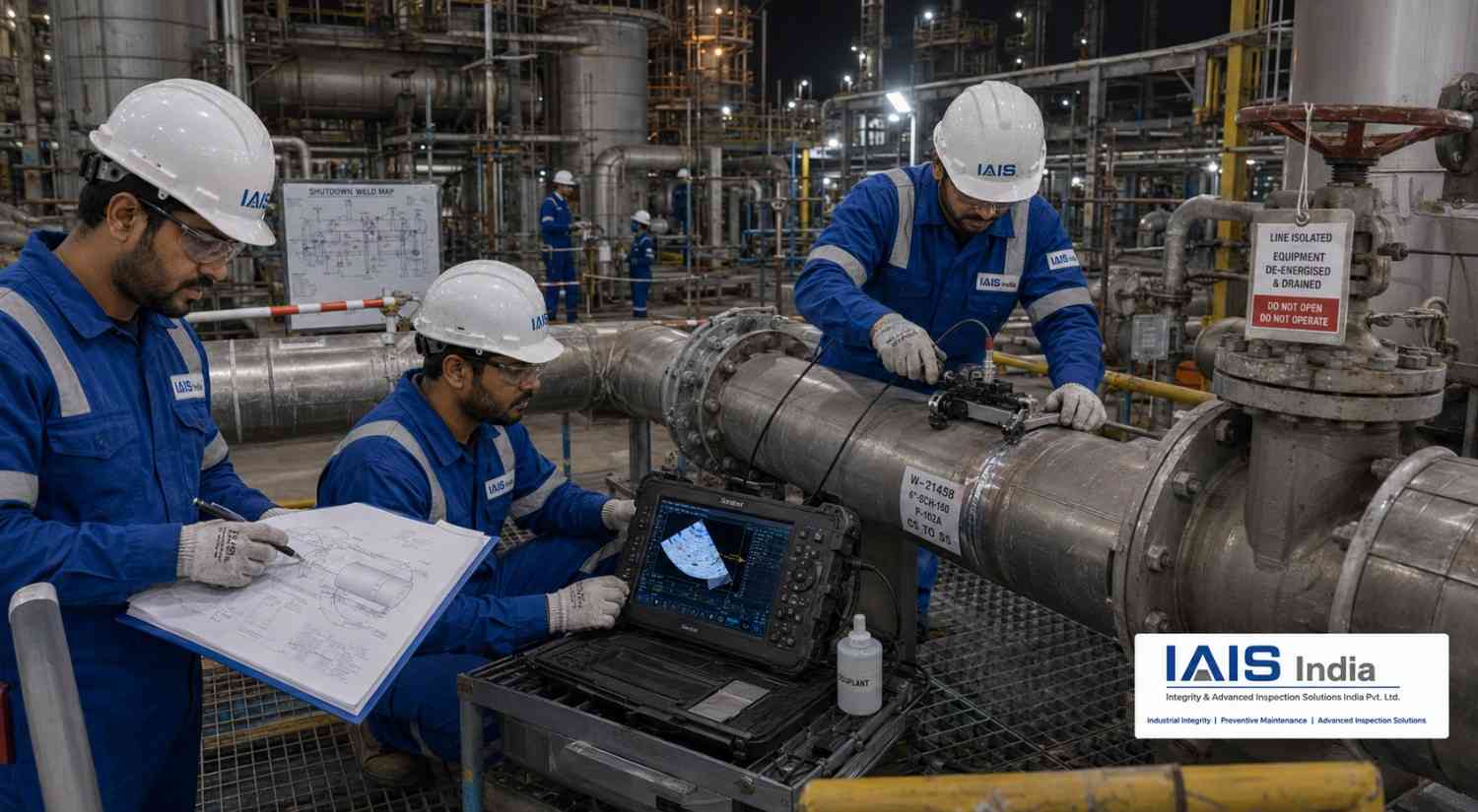 PAUT Inspection During Plant Shutdowns