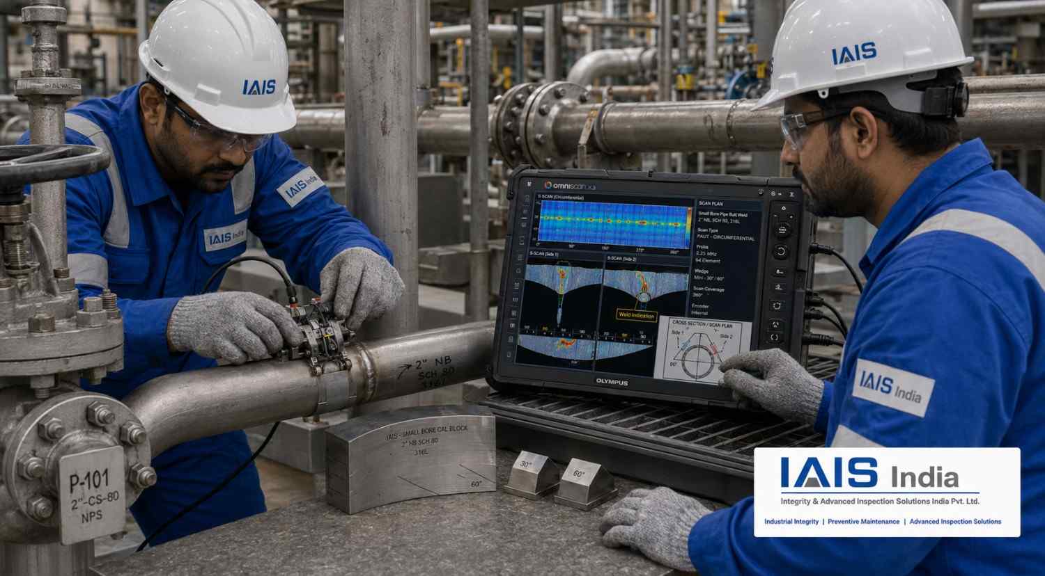 PAUT Inspection of Small-Diameter Piping